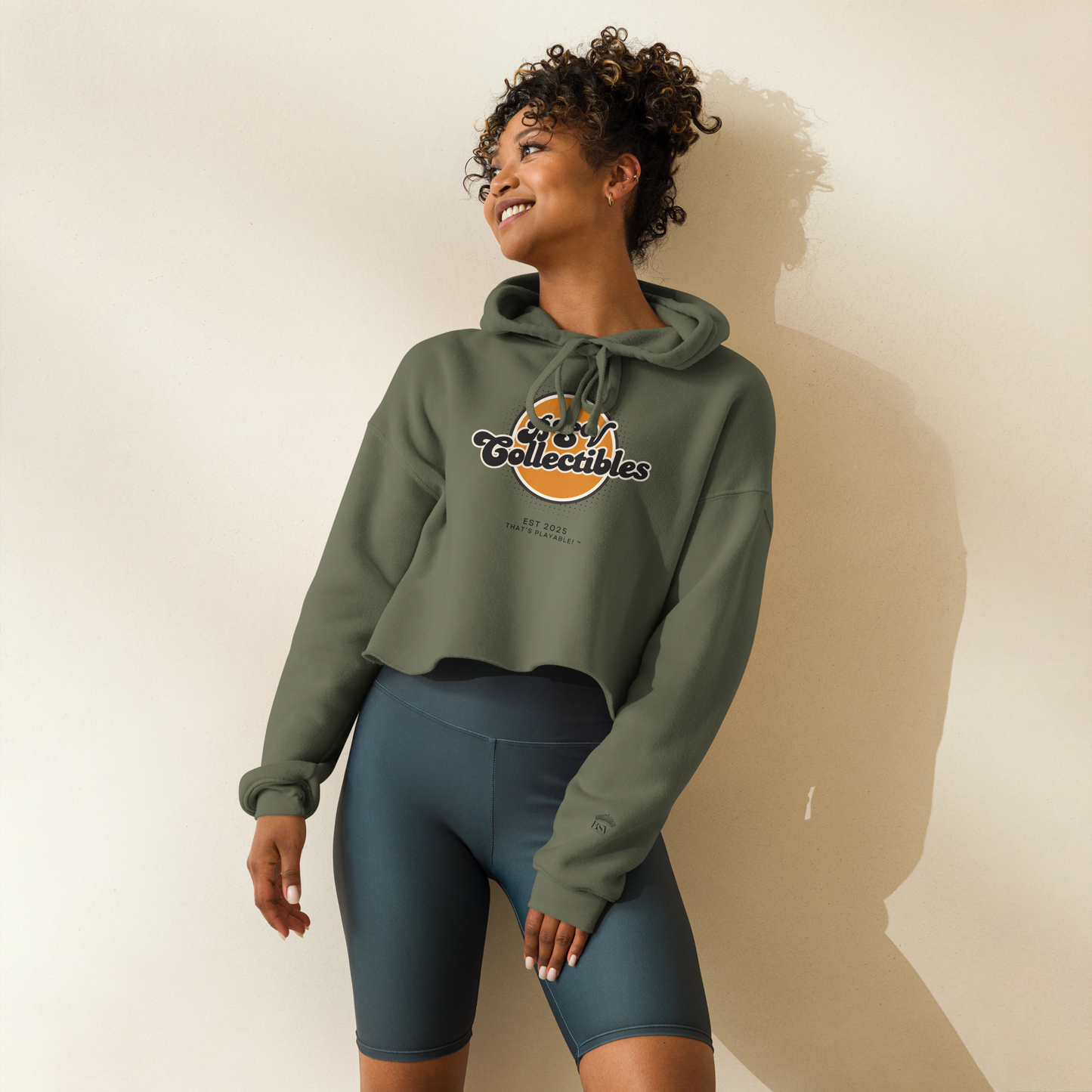 BSV Retro Crop Hoodie