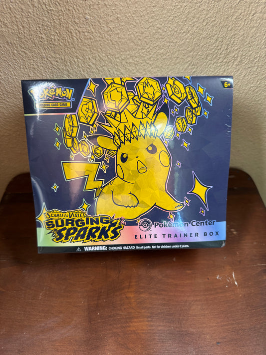 Surging Sparks ETB - Pokémon Center